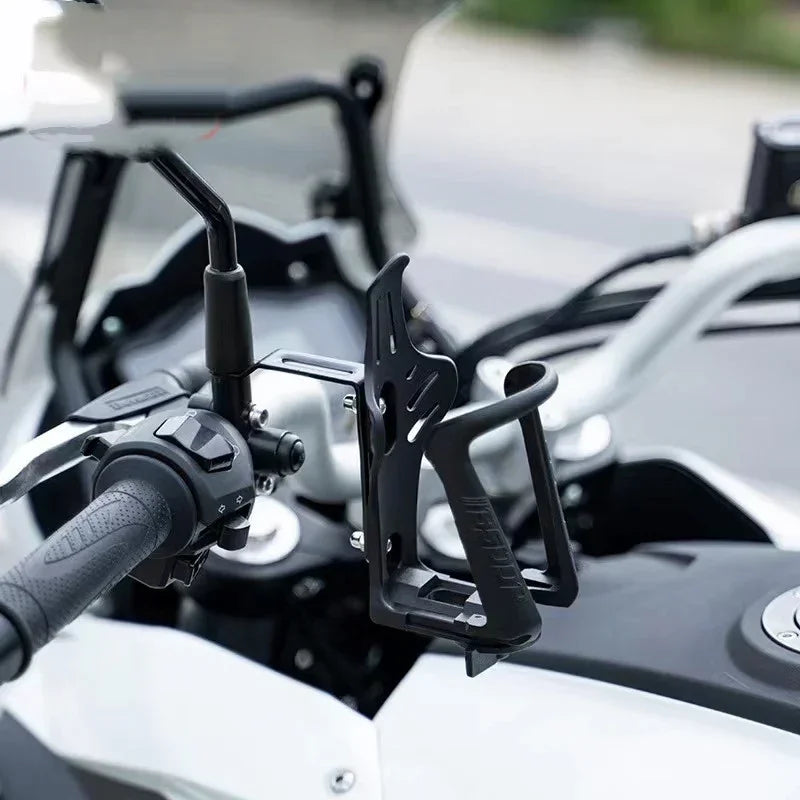 In breedte verstelbare flessenhouder voor kinderwagen, motorfiets, scooter, ATV-fiets