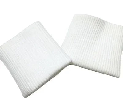 2 stuks dikke elastische ribstof voor het naaien van mouwen, broekmanchetten en kleding, doe-het-zelf