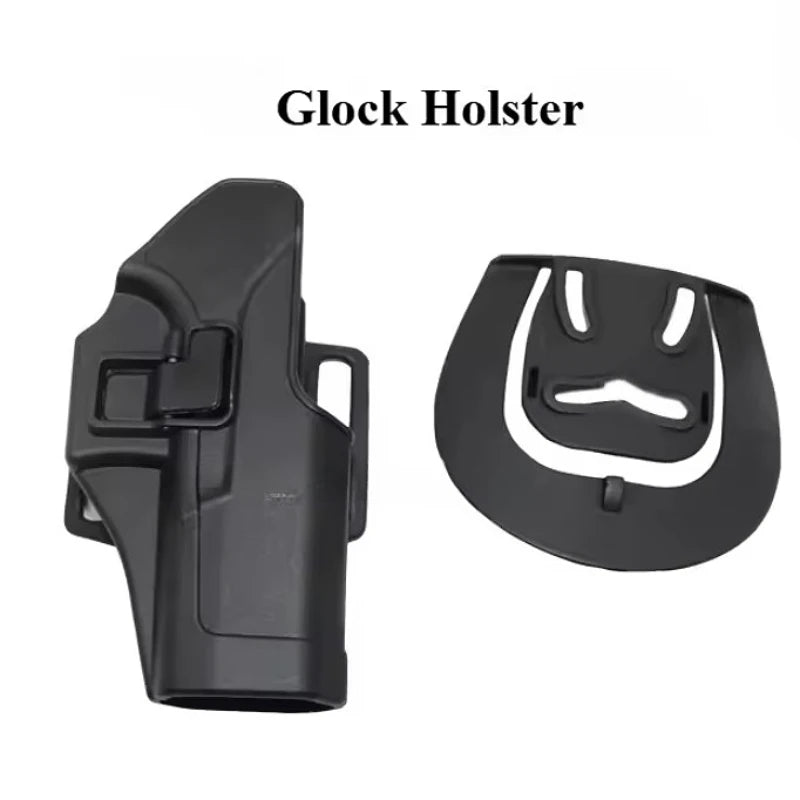 Tactical Gun Pistol Holster for G ock 17 19 USP 1911 M92 P226 Sig Outdoor Hidden Leather Holster