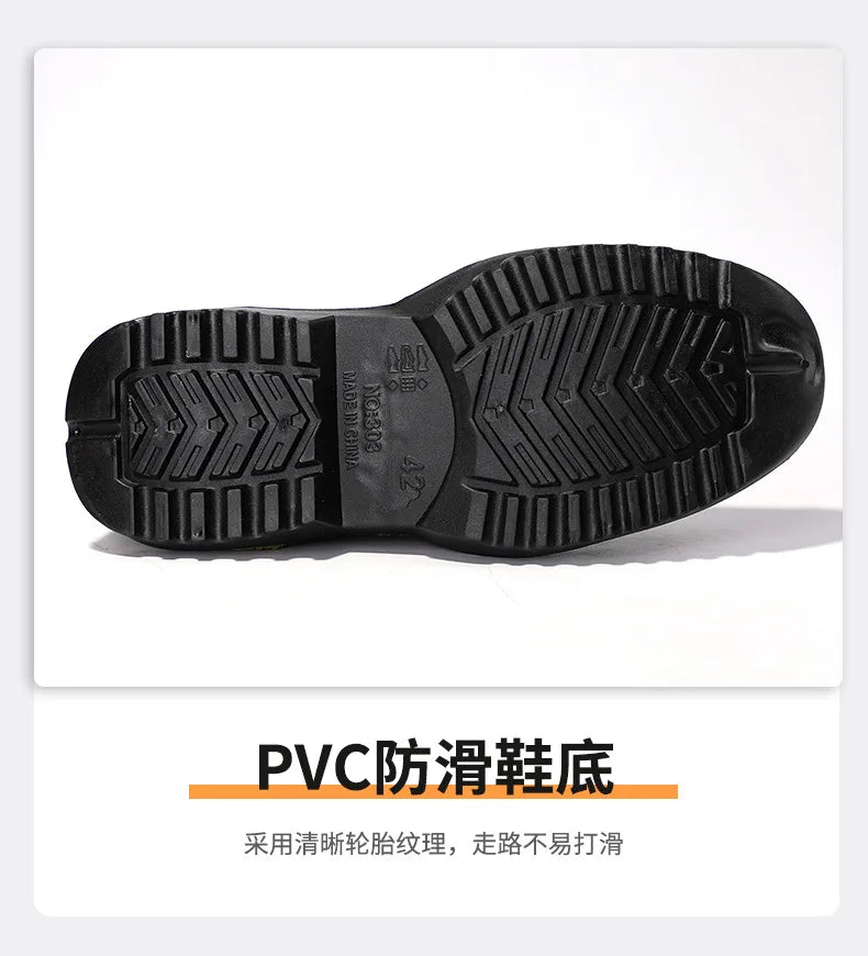 Korean Style Short Sporty Rain Boots Thickened Wide Comfortable Men s Slip On Water Shoes Anti