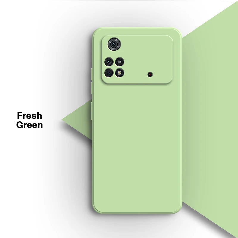 Mobiele telefoonhoesje voor Xiaomi Poco M4 Pro M4Pro 5G Eenvoudige lensbescherming