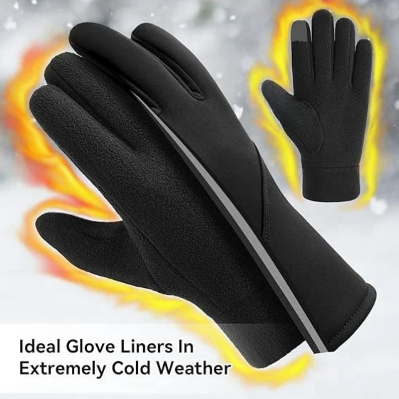 Warme winterhandschoenen van polarfleece, handschoenen voor koud weer, touchscreen voor dames en heren
