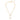 Sumeng Gold Color Double Layer Heart Necklace Zircon For Women Clavicle Chain