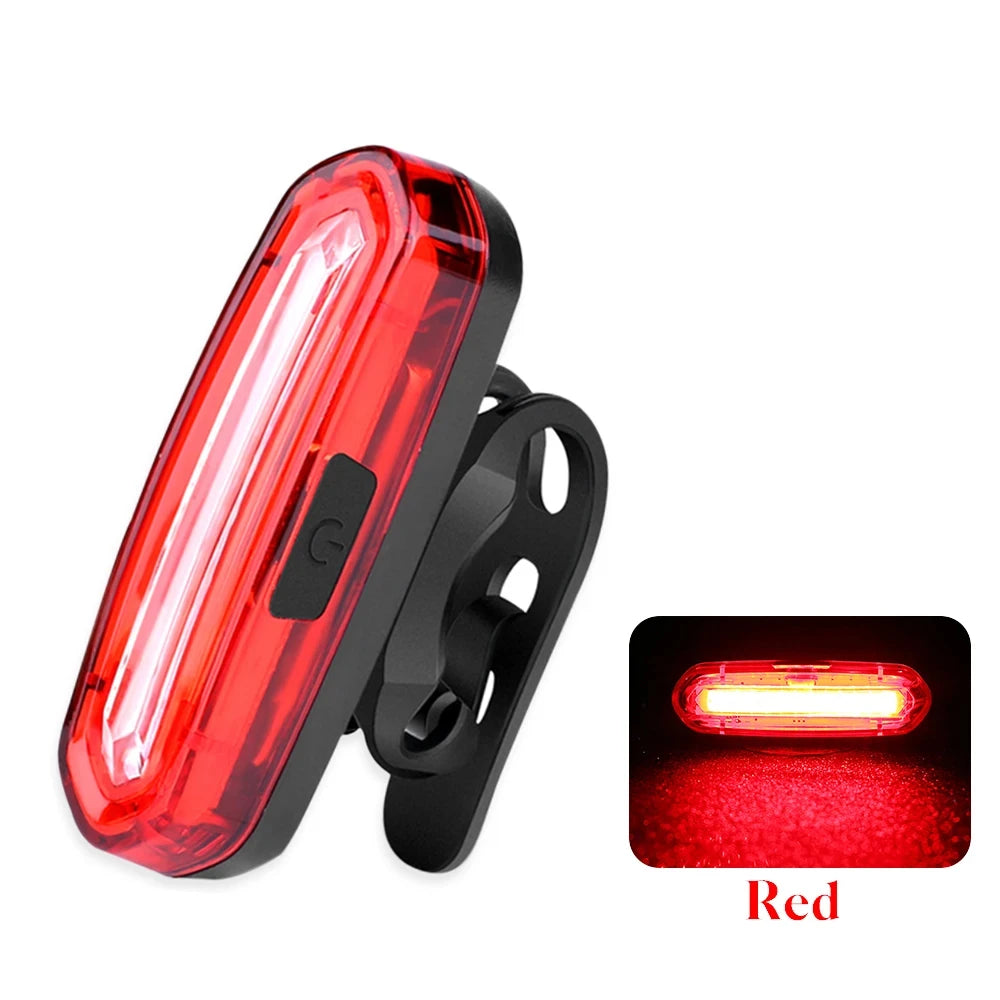 MTB Racefiets Achterlicht USB Oplaadbaar LED Fiets Achterlicht Eenvoudig te Installeren