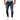 Fashion Street Style Ripped Skinny Jeans Men Vintage wash Solid Denim Trouser