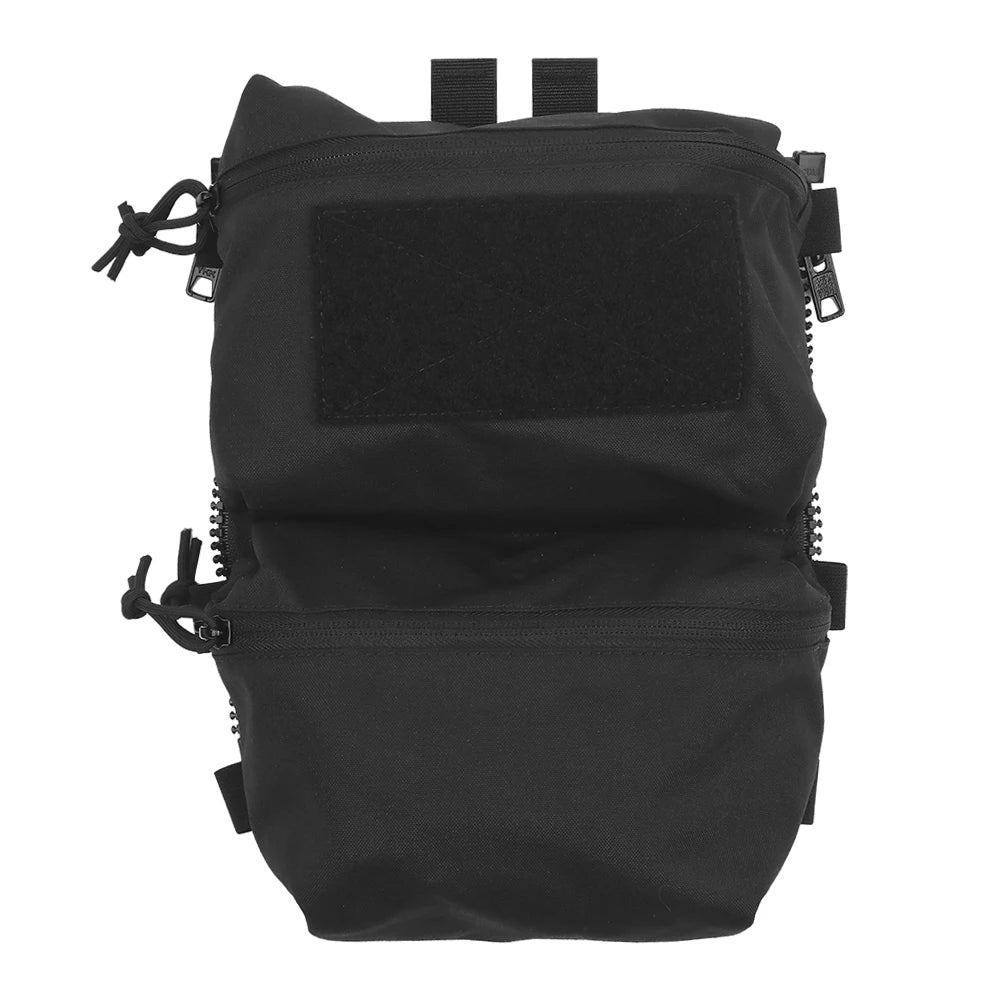 Tactical Fcpc V5 Back Panel Double Bag General Purpose Pockets Ferro Style