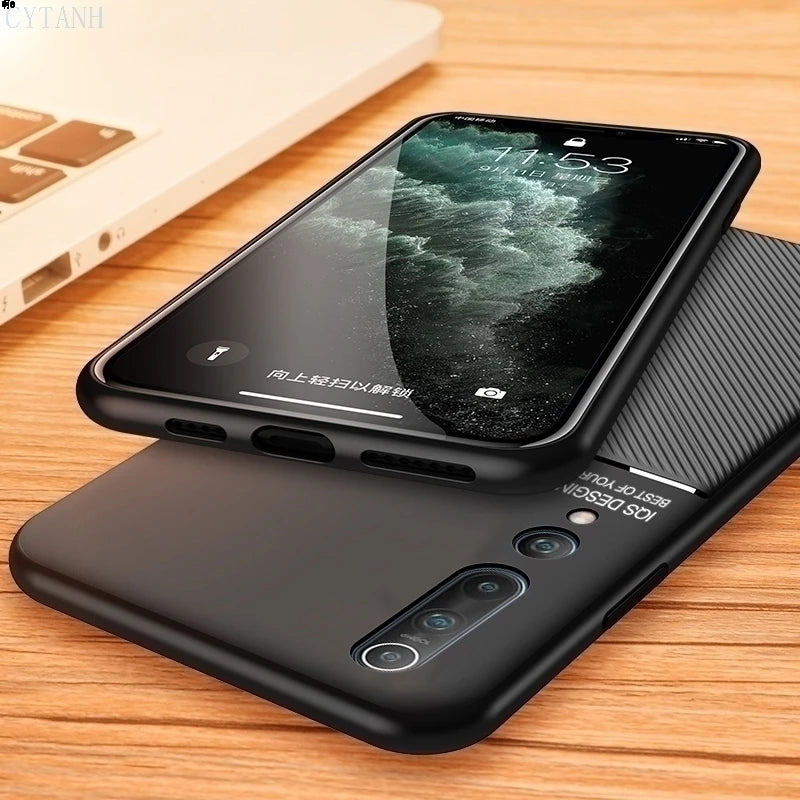 Voor Samsung A51 A71 hoesje Luxe matte magneet leren telefoonhoesje op Samsung