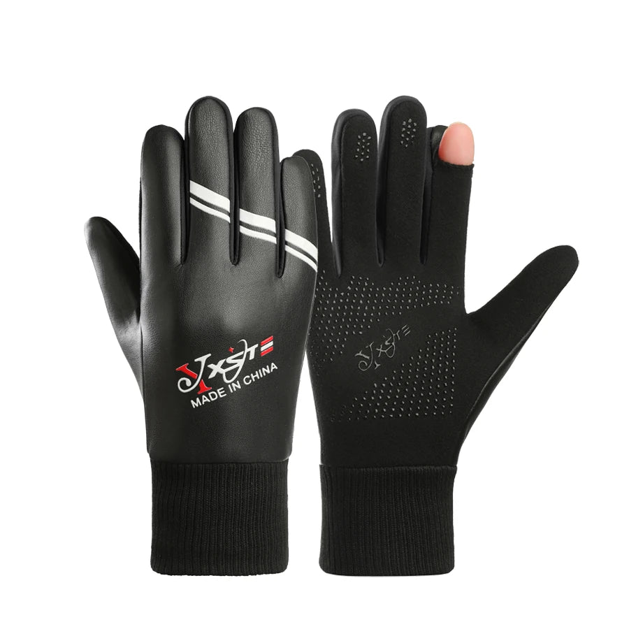 Waterdichte winterhandschoenen met aanraakscherm, wanten, warm, winddicht en volledig waterdicht