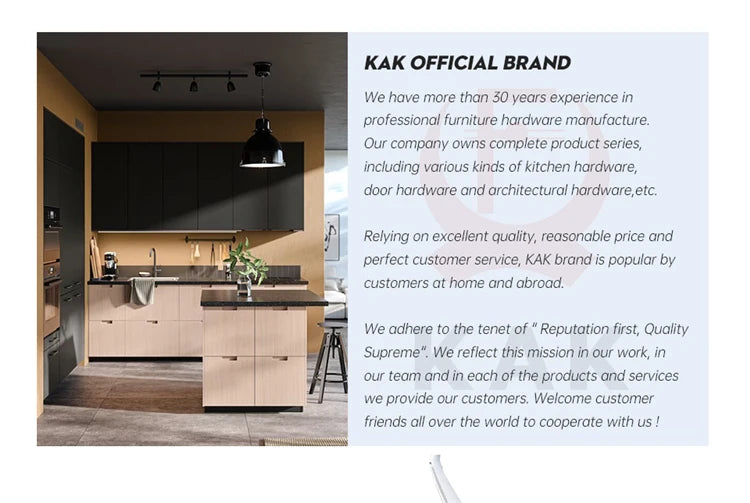 KAK Smart Home Biometrisch vingerafdrukslot Verborgen lade Elektronisch slot