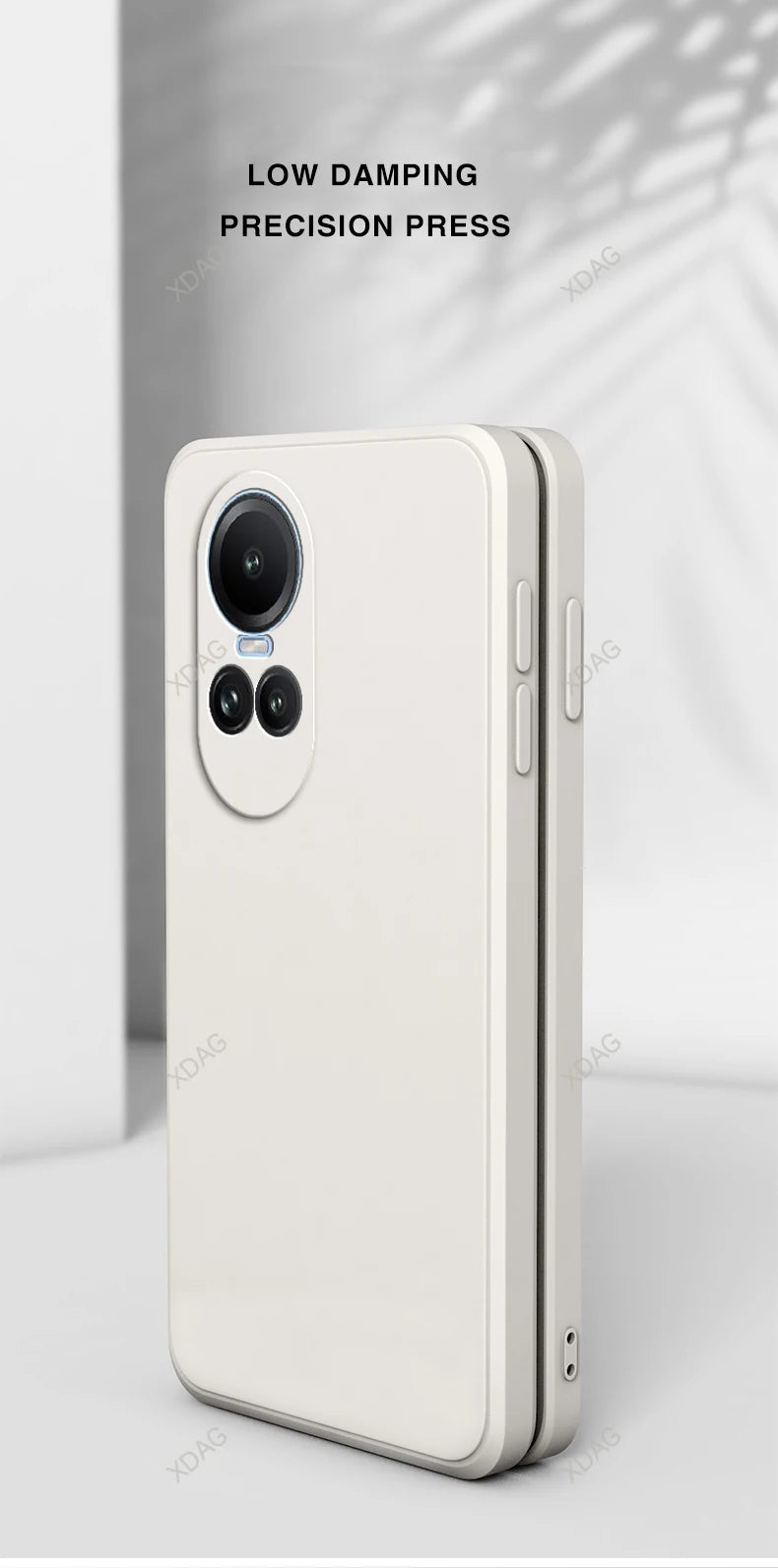 Interne, vlokken telefoonhoes voor Oppo Reno 10 Reno10 Pro 10Pro 5G Global