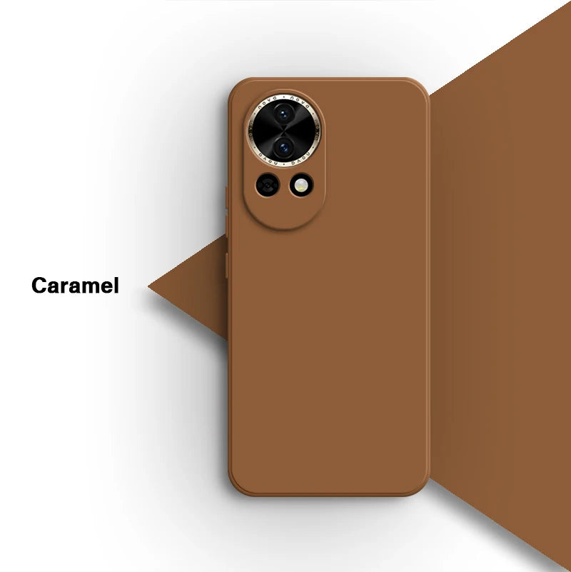 Vloeibare siliconen telefoonhoes voor Huawei Nova13 Nova 13 Pro 13Pro 5G-camera
