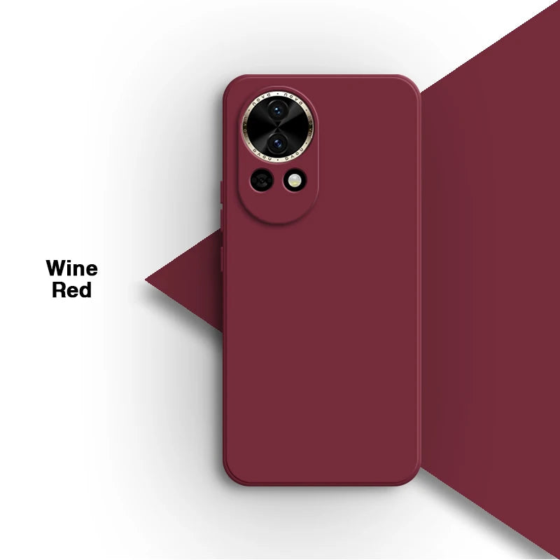 Vloeibare siliconen telefoonhoes voor Huawei Nova13 Nova 13 Pro 13Pro 5G-camera