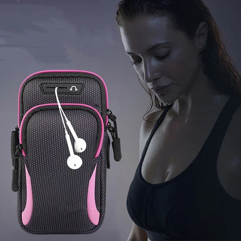 Sporttas voor mobiele telefoon, armband voor joggen, mobiele telefoonaccessoires voor vrouwen (mp3)