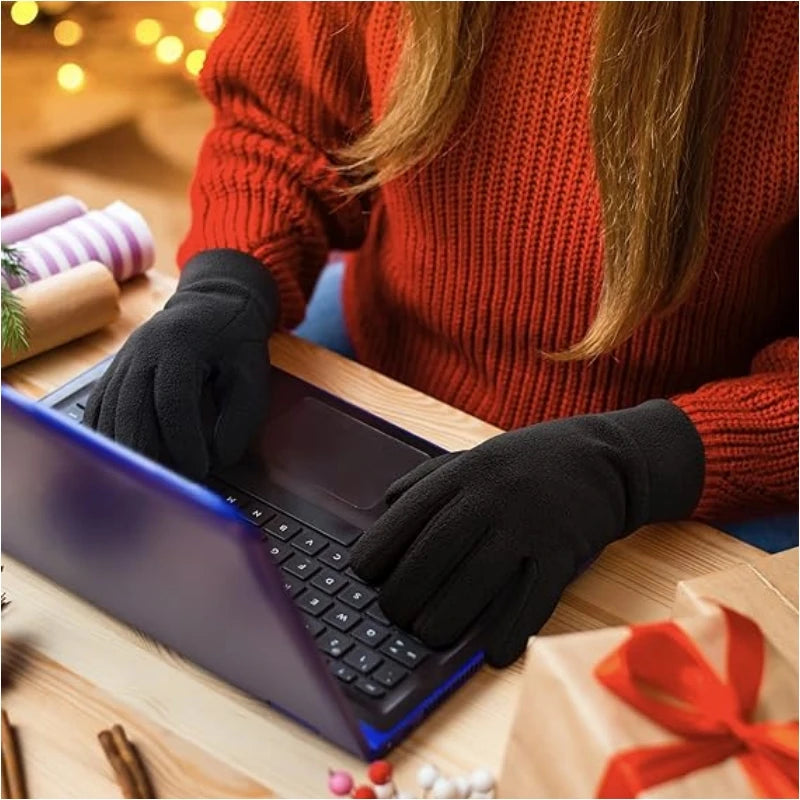 Warme winterhandschoenen van polarfleece, handschoenen voor koud weer, touchscreen voor dames en heren