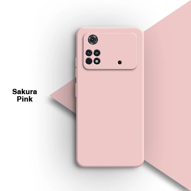 Mobiele telefoonhoesje voor Xiaomi Poco M4 Pro M4Pro 5G Eenvoudige lensbescherming