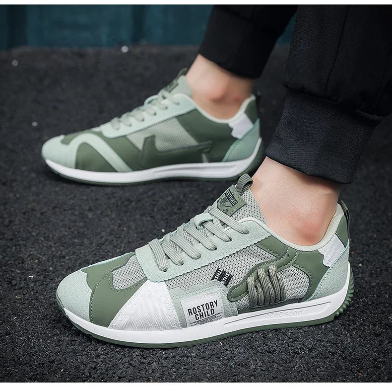 Autumn Breathable Men s Casual Shoes Sporty Thick Bottom Popular Internet Red Summer Trendy Shoes
