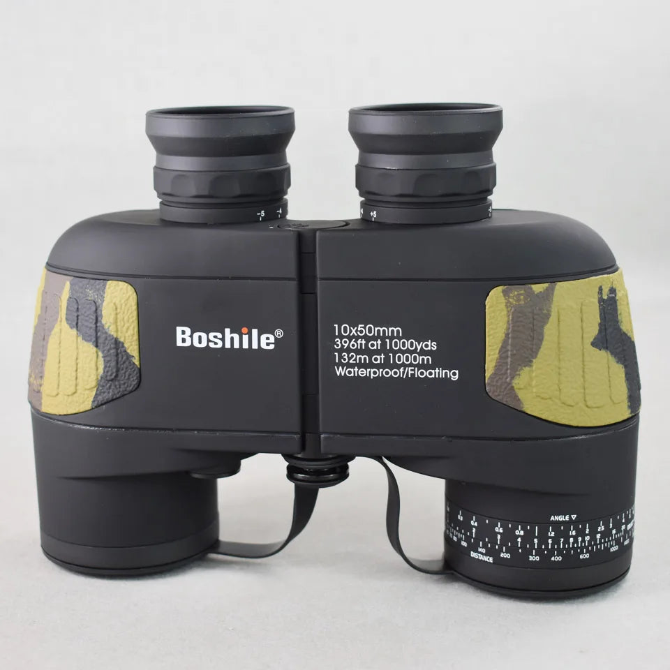 Boshile 10x50 Professionele Telescoop Militaire Marine Waterdichte Verrekijker Nacht