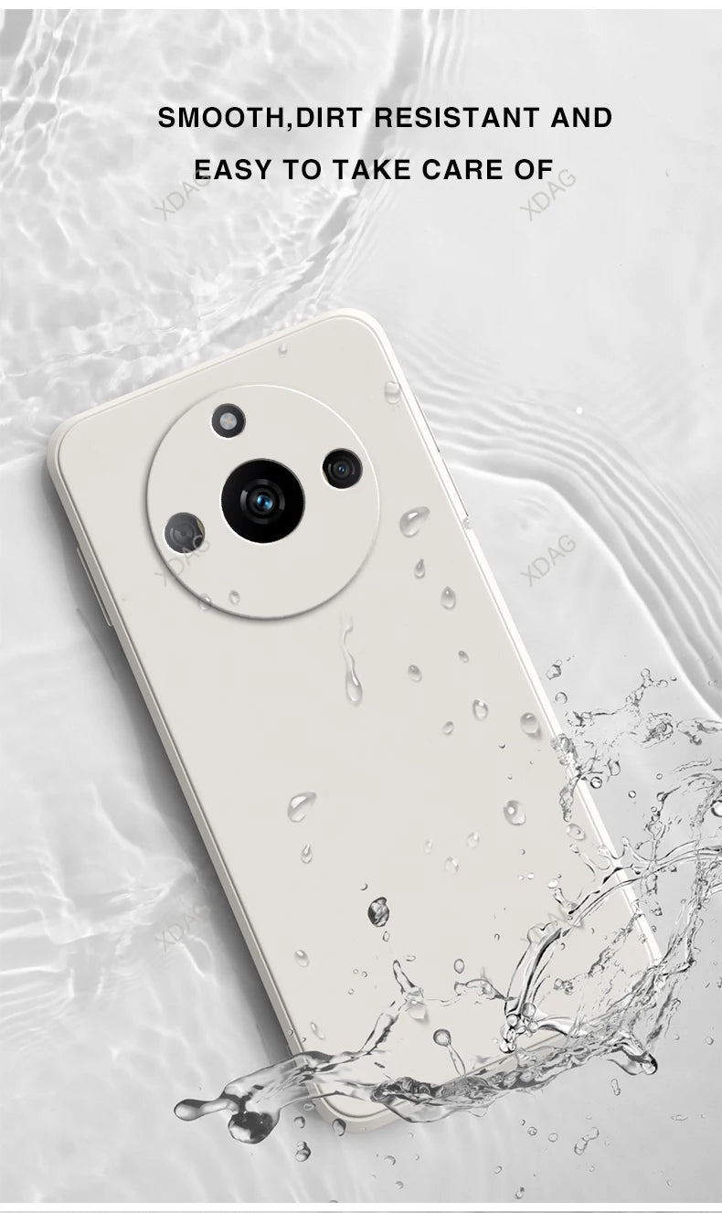 Telefoonhoesje voor Oppo Realme 11 Pro 11Pro Plus Pro+ 5G Eenvoudige lensbescherming