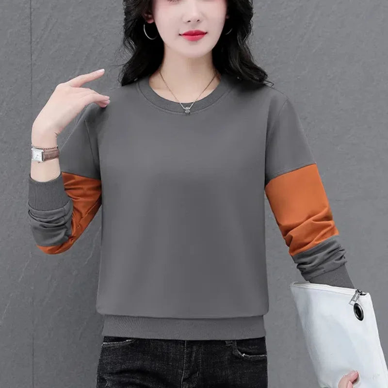 Lantaarn Lange Mouw Casual Pullover Hoodies Dameskleding Lente Herfst