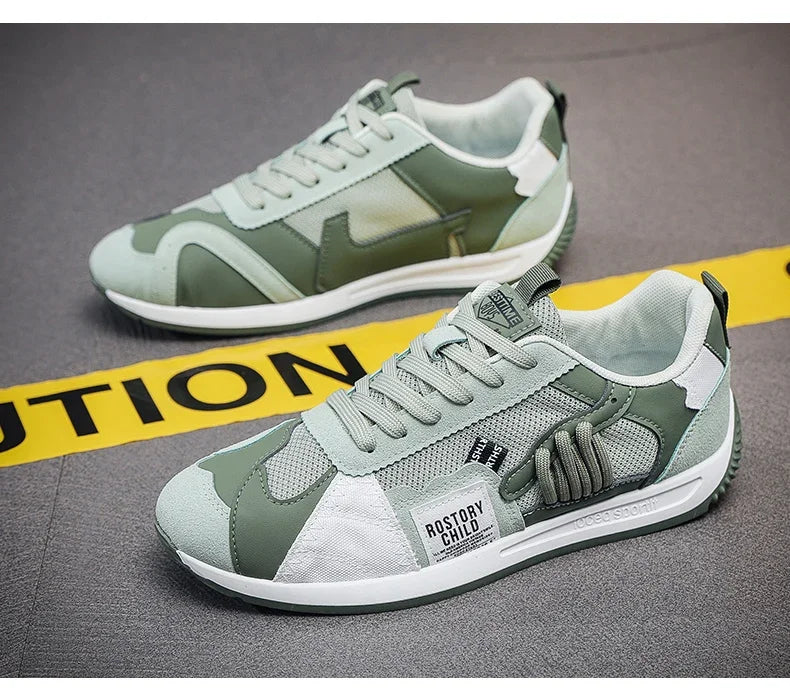 Autumn Breathable Men s Casual Shoes Sporty Thick Bottom Popular Internet Red Summer Trendy Shoes