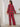 Red Plaid Women s Pajamas 2 Pieces Sleepwear Tops&Pants Autumn Winter Pijamas
