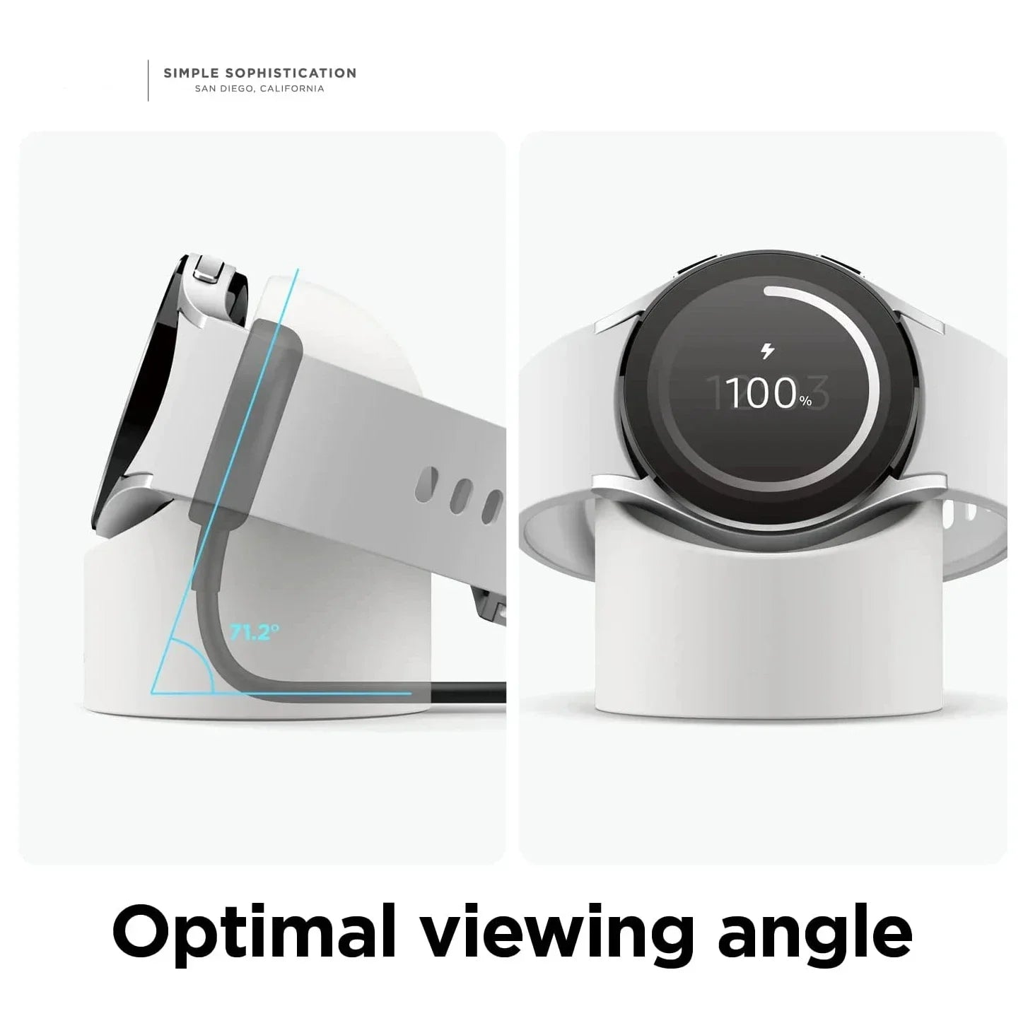 Compatibel met Samsung Galaxy Watch 5 Oplader Standhouder 40 44 46mm Galaxy