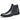 Designer British style Chelsea Boots for Men Solid Color Side Zipper Pointed Toe High top Cow