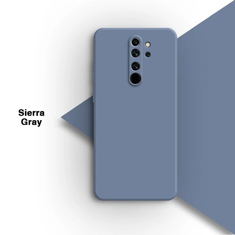 Eenvoudige telefoonhoes voor Xiaomi Redmi Note8 Note 8 Pro 8Pro Zacht snoep vierkant