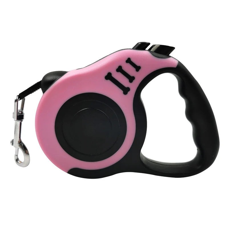 3m 5m Dog Leash for Small Dogs Cat Automatic Retractable Durable Nylon Lead