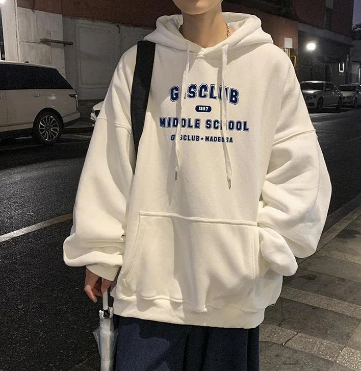 Sweatshirts For Man Hoodies Graphic Hip Hop Hooded White Men s Clothing