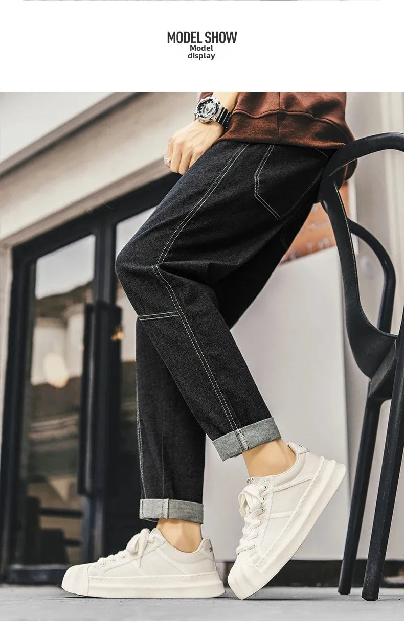 Casual Trendy Summer Shell Head Men s Shoes Breathable Niche Design Sensibility Sports White