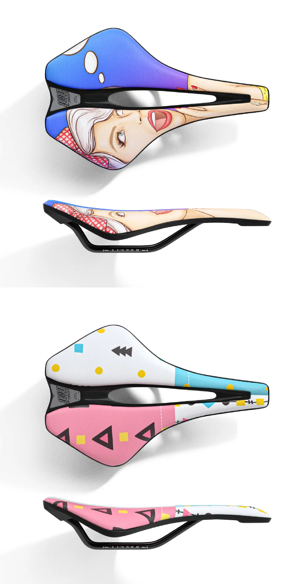 Enlee Bicycle Hollow Seat Personality Trend Korte Neus Mountainbike Racezadel