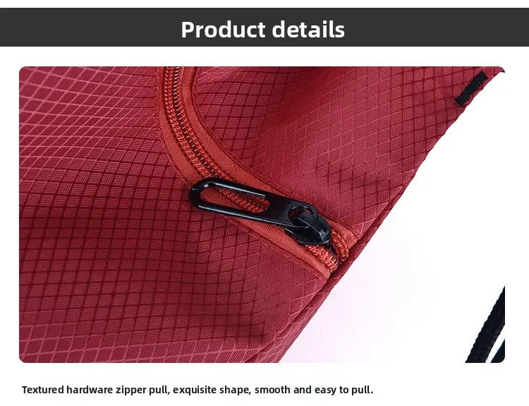 Lightweight Drawstring Sports Bag Large Capacity Basketball Bag Football Bag Outdoor Sports Portable