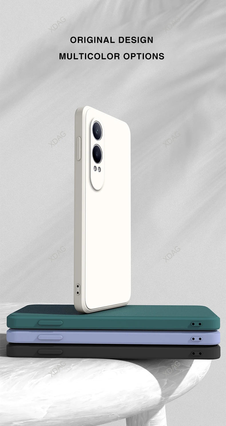 Basis telefoonhoesje voor OnePlus Nord CE4 Lite 5G 6.67 Cph2621 vloeibare siliconen