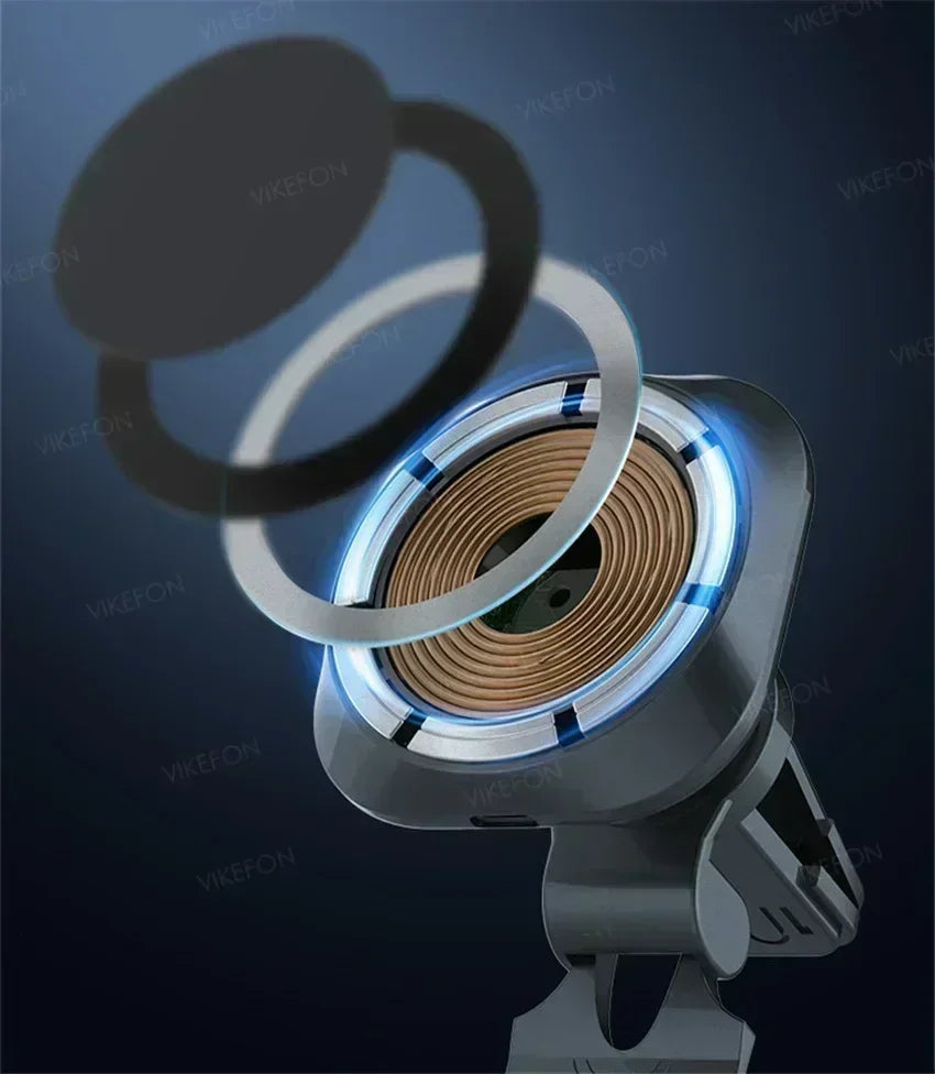 Magnetische draadloze autolader, autotelefoonhouder, autobeugel voor iPhone 16