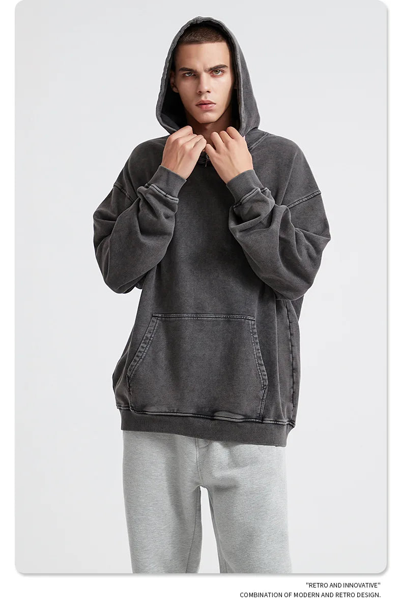 Bornladies Retro Verdikte Hoodie Mode Warme Trui 100% Katoen Dames Trend