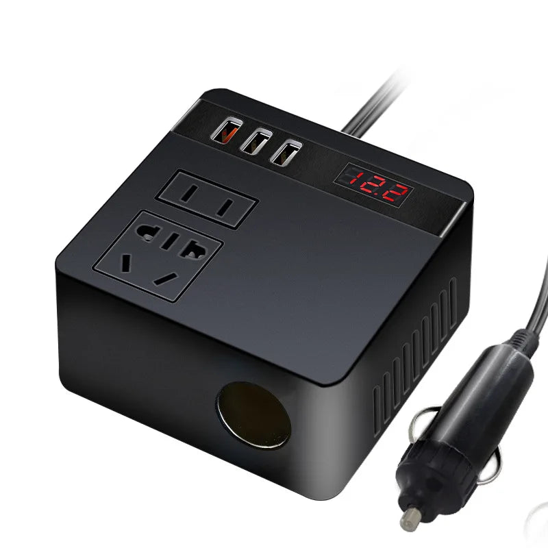 Car Inverter 12v24v to 110v220v Power Socket Conversion for Home Use