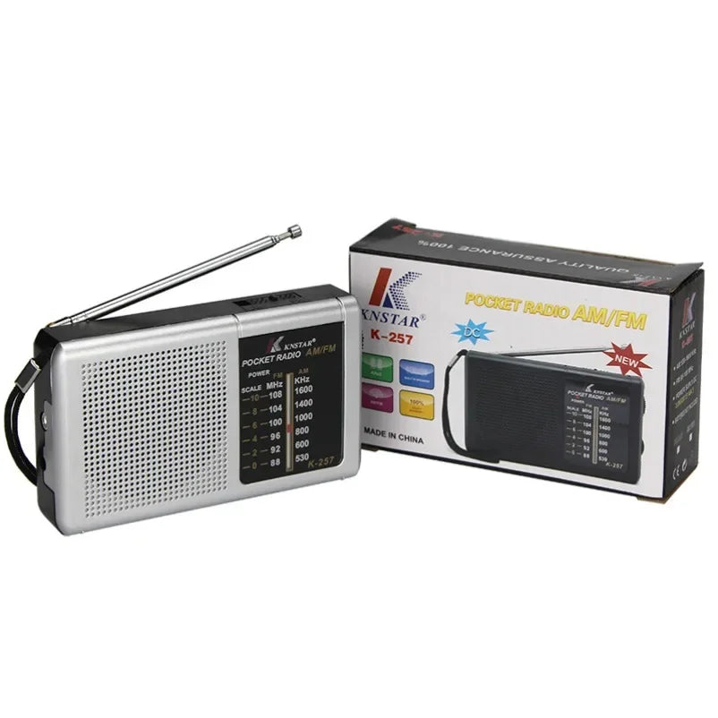 Portable Multi Functional Low Power Radio AM FM Mini Two Band Walkman Battery