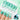 AWStorG 7,5 ml Flakes Cat Magnetic Gel Summer Green Magnetic Gel Nail Art Polish Ultra Glitter Soak