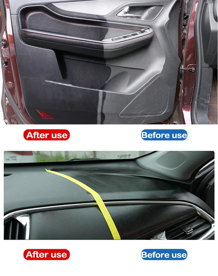Car Plastic Restore Coating Agent Auto Plastic Rubber Exterior Repair Clean