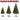150 210cm Reusable PVC Artificial Christmas Tree Xmas Pine Tree for Year s Eve Decorations