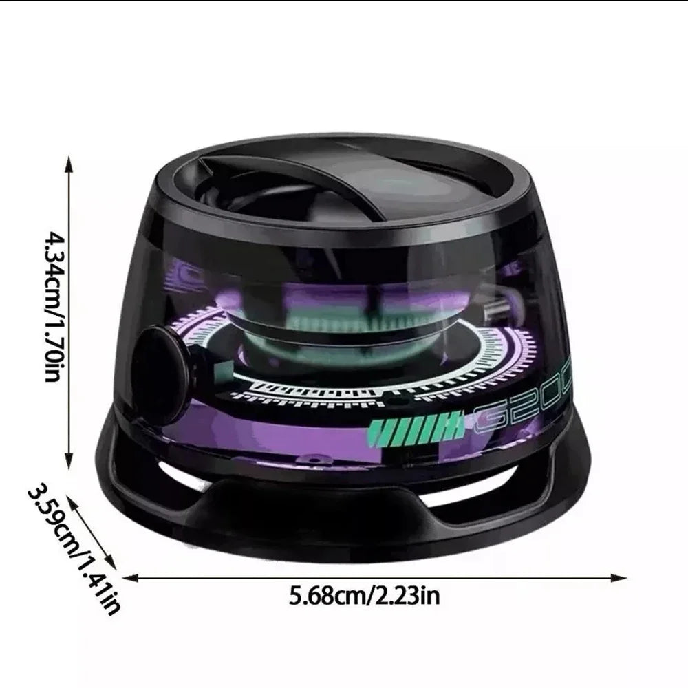Mini Portable Bluetooth Speaker G200 RGB Color Light Magnetic Speaker Bt5.3