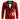 Christmas Men s Christmas Costume Tuxedo T Shirt Red Long Sleeve T shirt 3D Print Crew Neck Shirt
