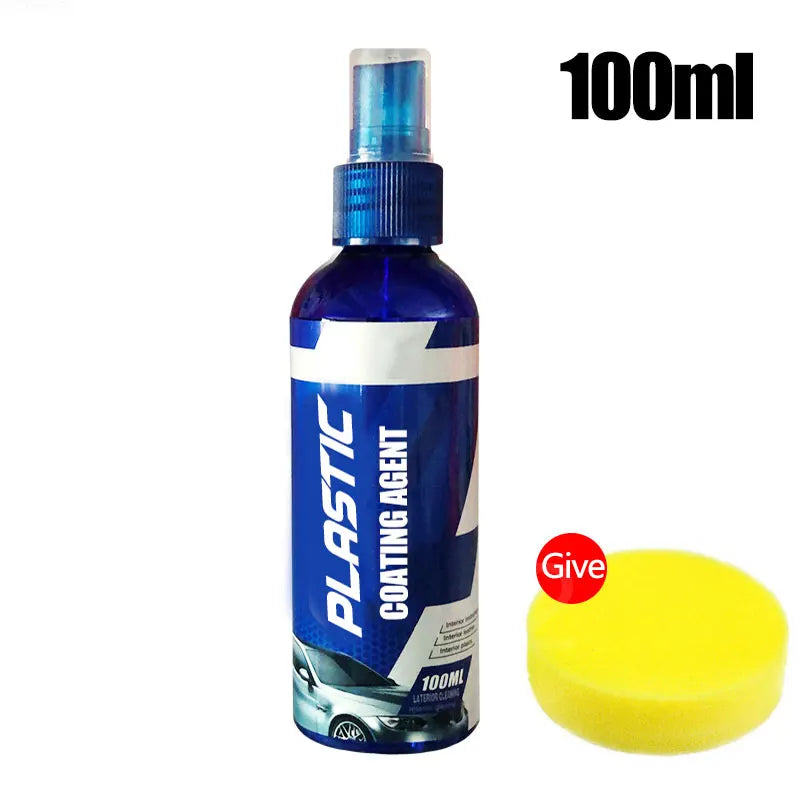 Car Plastic Restore Coating Agent Auto Plastic Rubber Exterior Repair Clean