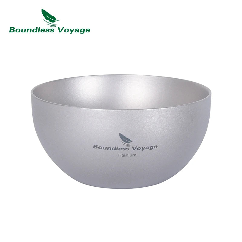 Boundless Voyage Tea Pot Cup Chinese Titanium Kung Fu Tea Set Camping Portable