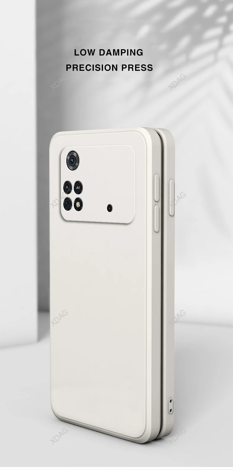 Mobiele telefoonhoesje voor Xiaomi Poco M4 Pro M4Pro 5G Eenvoudige lensbescherming