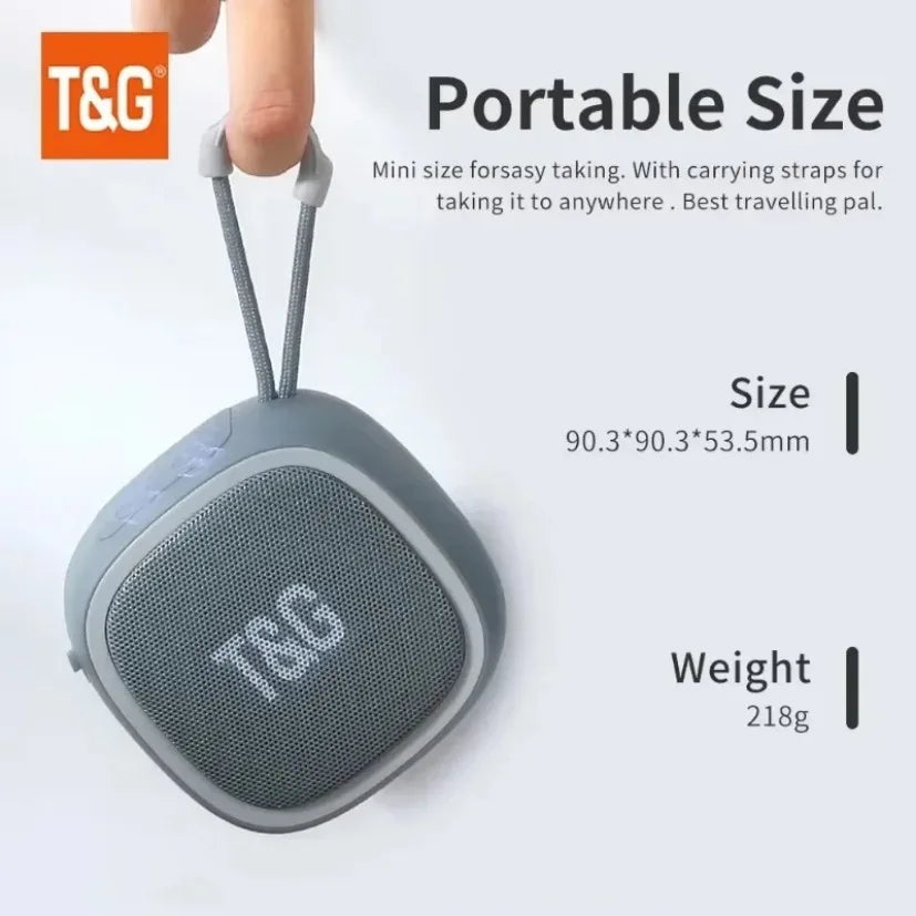 T&G Outdoor Bicycle Riding Tg659 Portable Bluetooth Speaker Wireless Mini Bass