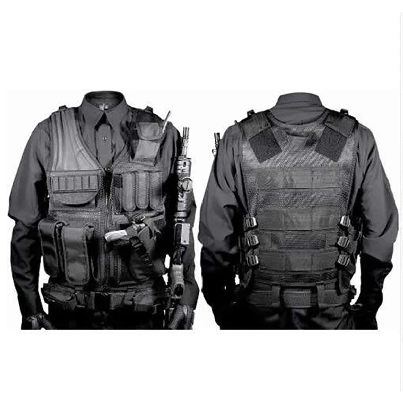 Multi Pocket Swat Army Tactical Vest Jungle Combat Body Armor Vests Security