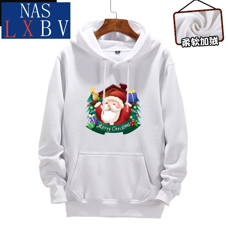 Christmas Eve Ever Ever Santa Memorial Hooded Sweatshirt Men and Women Coat Hoodie