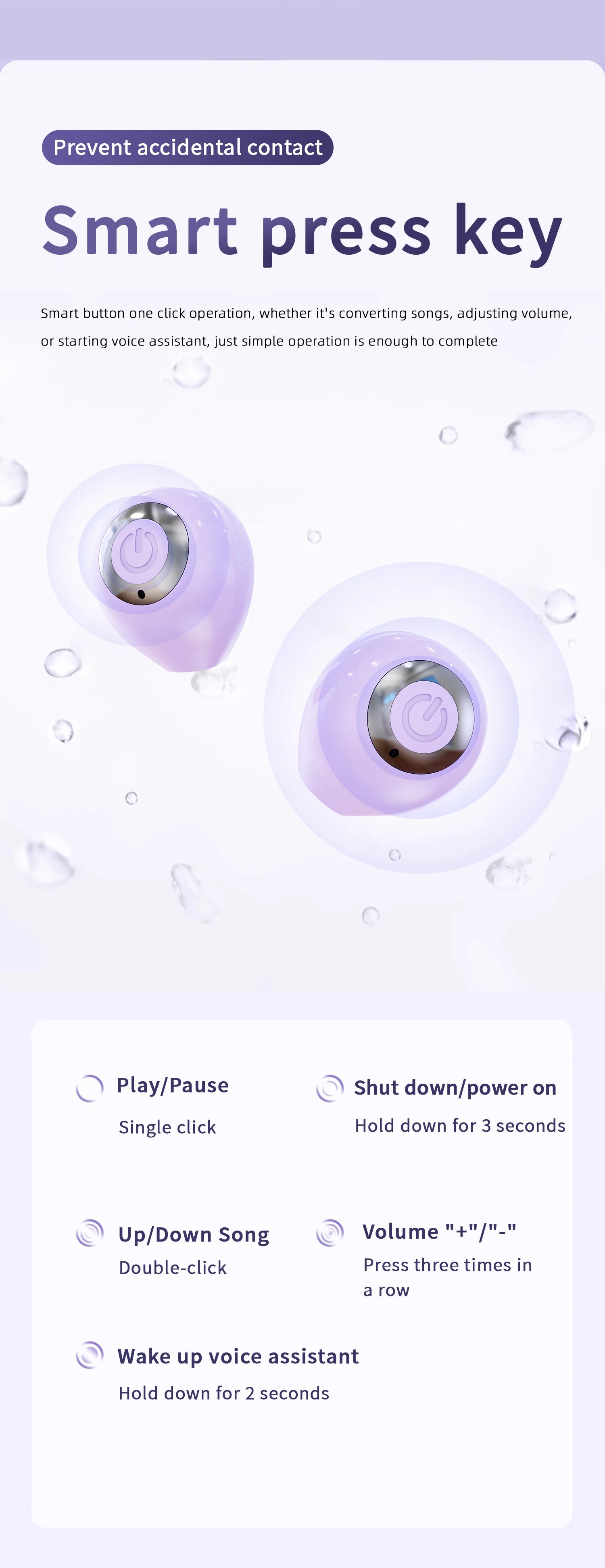 Hanging Rope Bluetooth Earphones With Dual Ear Ultra Small And Mini Semi In